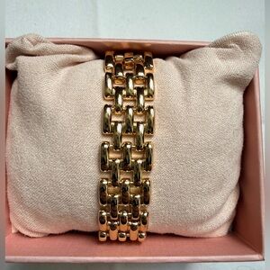 House Of Harlow Link Gold-Tone Bracelet
